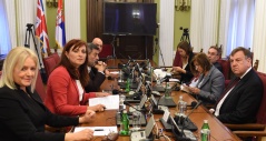 2 October 2017 The members of the Foreign Affairs Committee in meeting with the members of the UK parliamentary delegation